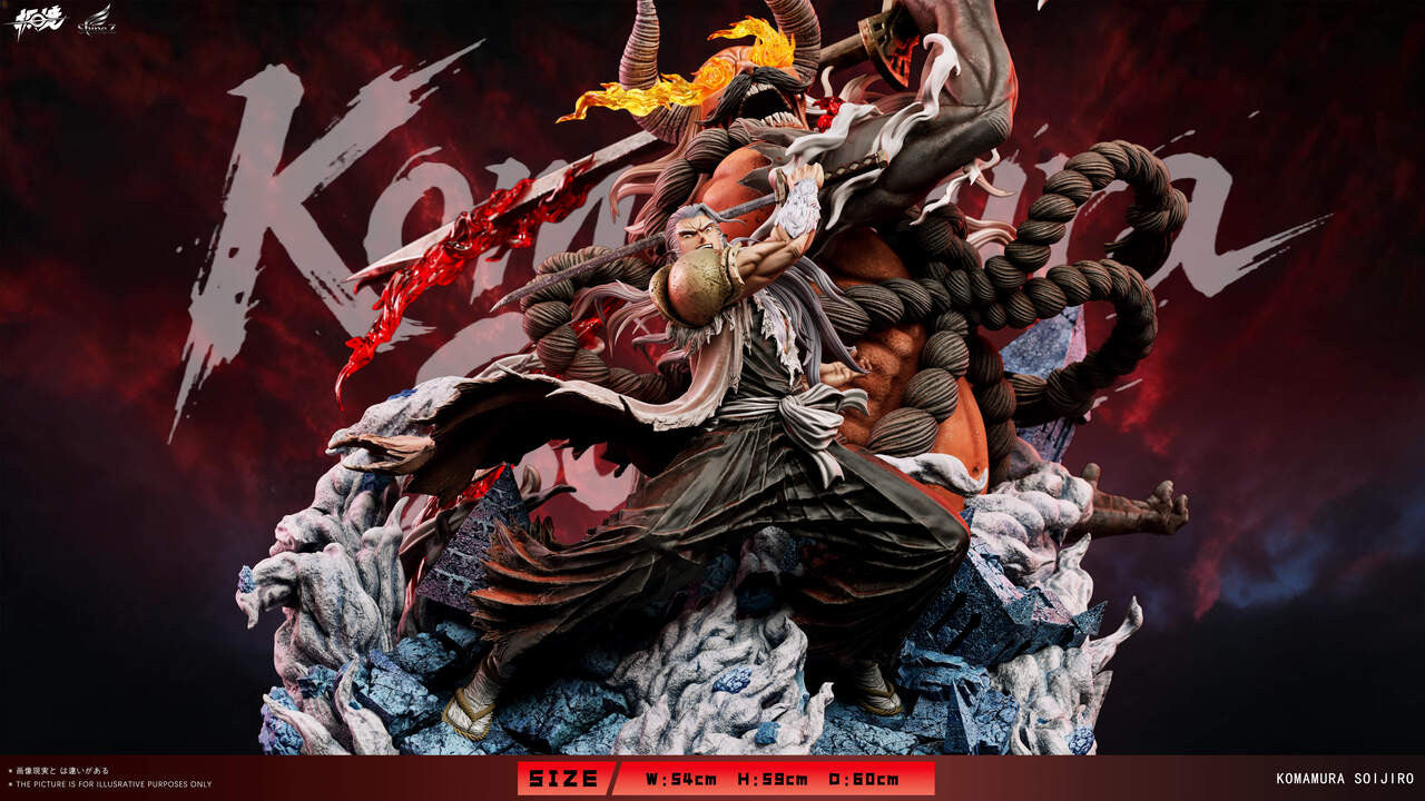 Bleach - Komamura Sajin | 1:9 Resin Statue | by JiJing Studio