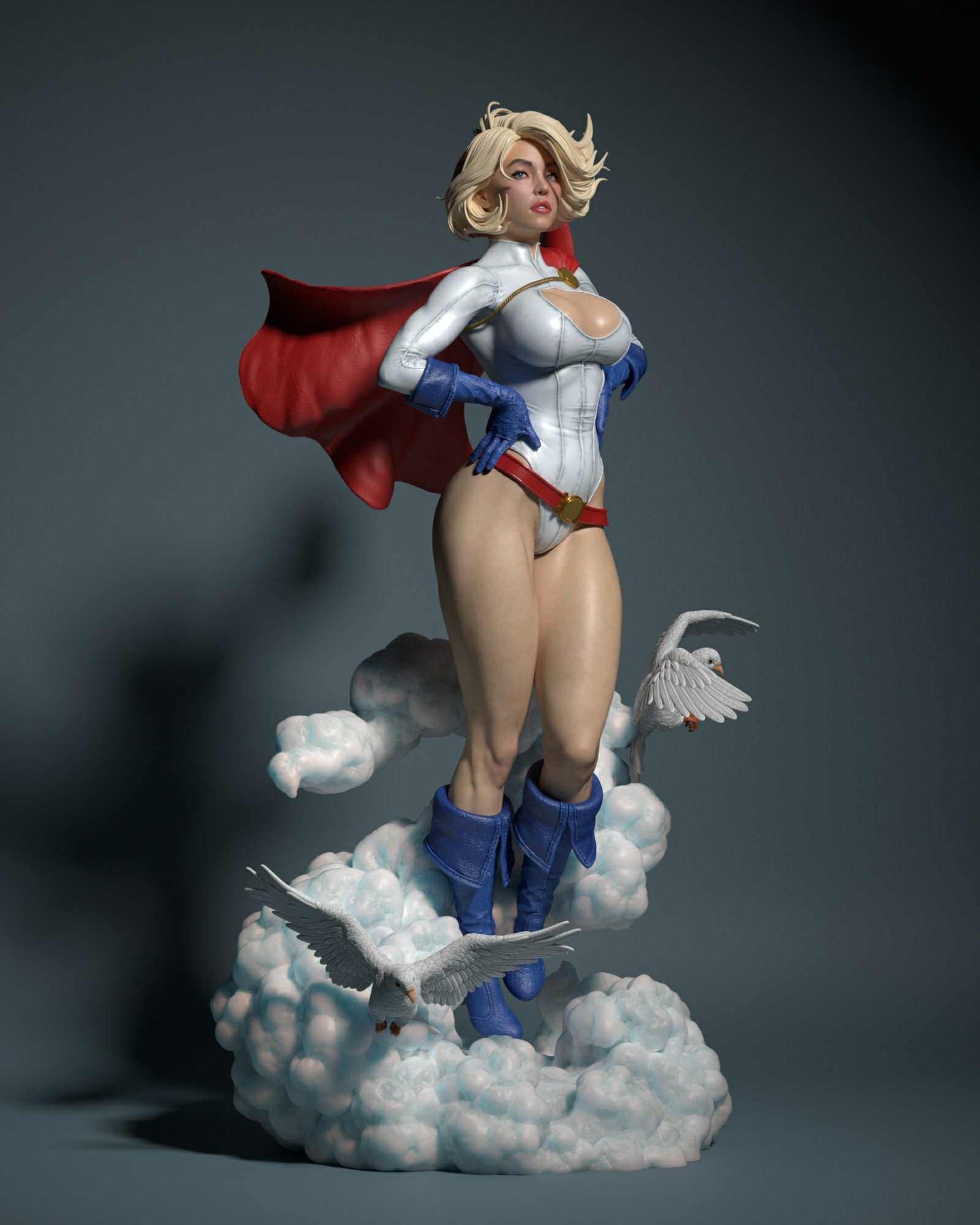 DC Comics - Power Girl | 1:4 Resin Statue | by Epic Creations
