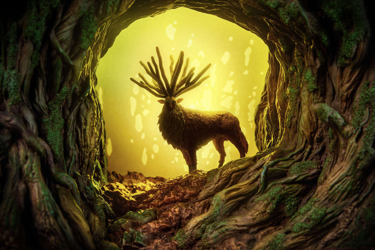 Studio Ghibli - Princess Mononoke | Resin Statue | by ZuoBan Studio