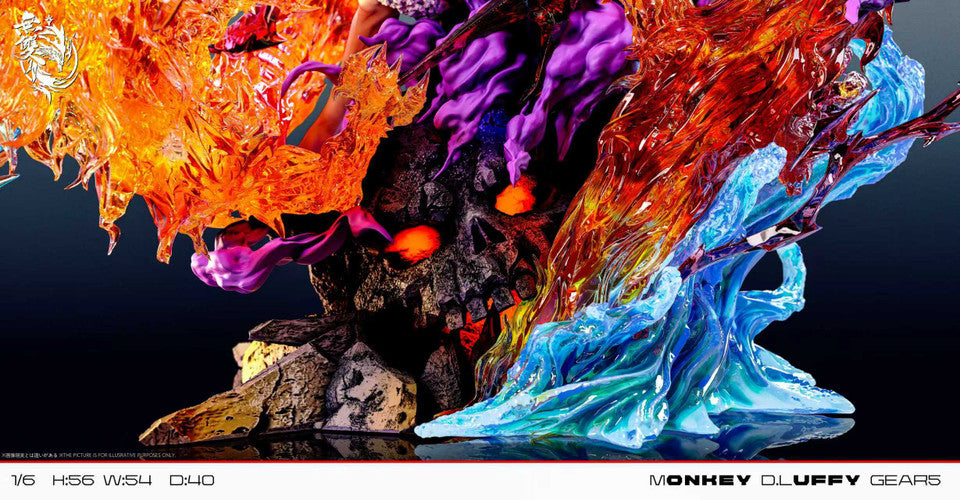 One Piece - Gear 5 Nika Luffy | 1:6 Resin Statue | by Wu Shuang Studio