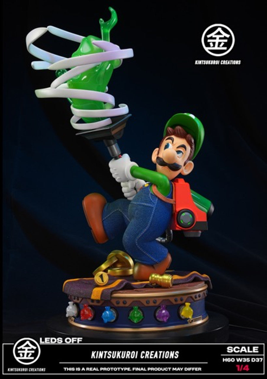 Super Mario - Luigi's Mansion | 1:4 Resin Statue | by Kintsukuroi Creations