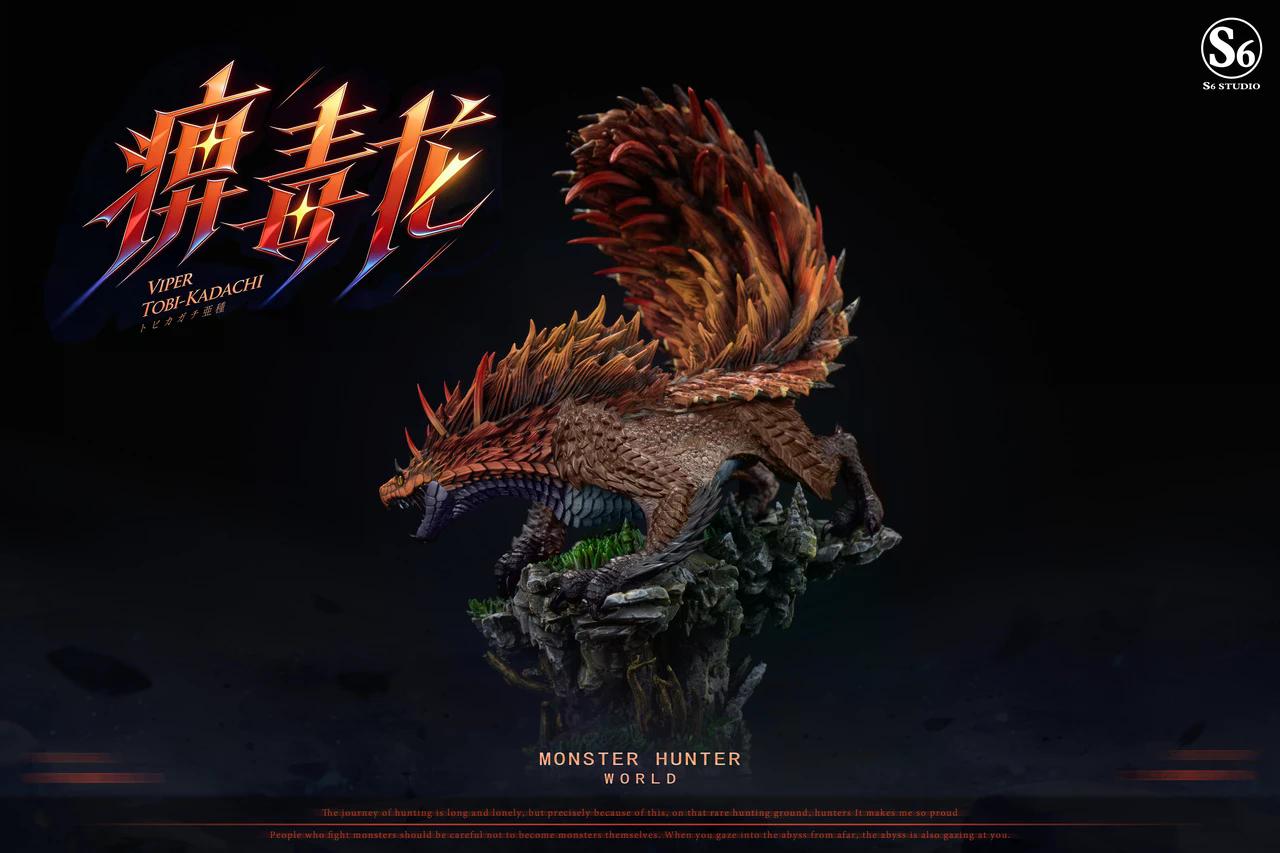 Monster Hunter - Viper Tobi-Kadachi | Resin Statue | by S6 Studio