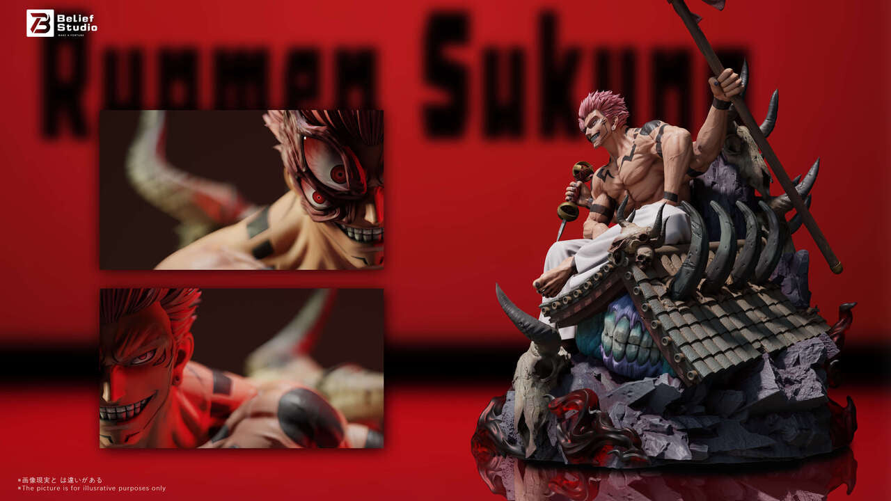 Jujutsu Kaisen - The Cursed King: Four-Armed Sukuna | 1:6 Resin Statue | by Belief Studio