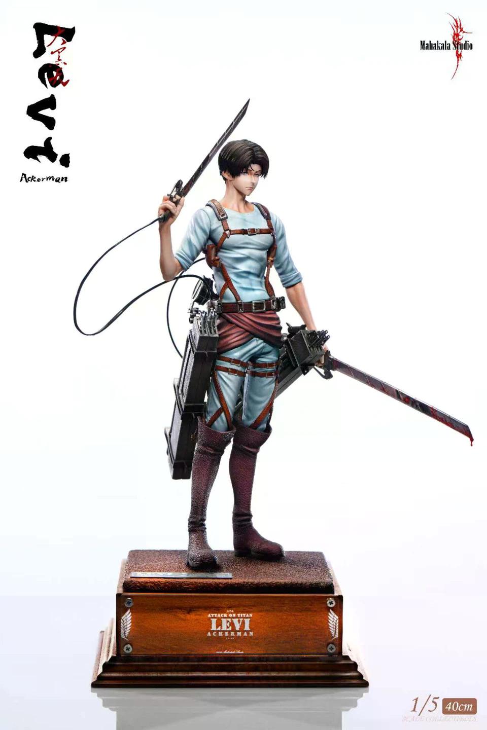 Attack on Titan - Levi Ackerman | 1:5 Resin Statue | by Mahakala Studio