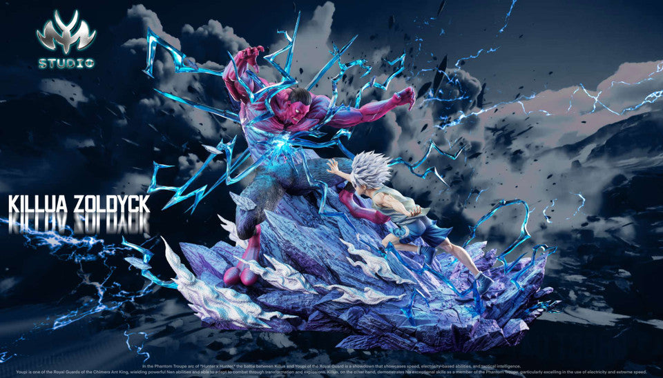 Hunter × Hunter - Killua Zoldyck vs Menthuthuyoupi | 1:6 Resin Statue | by MY Studio