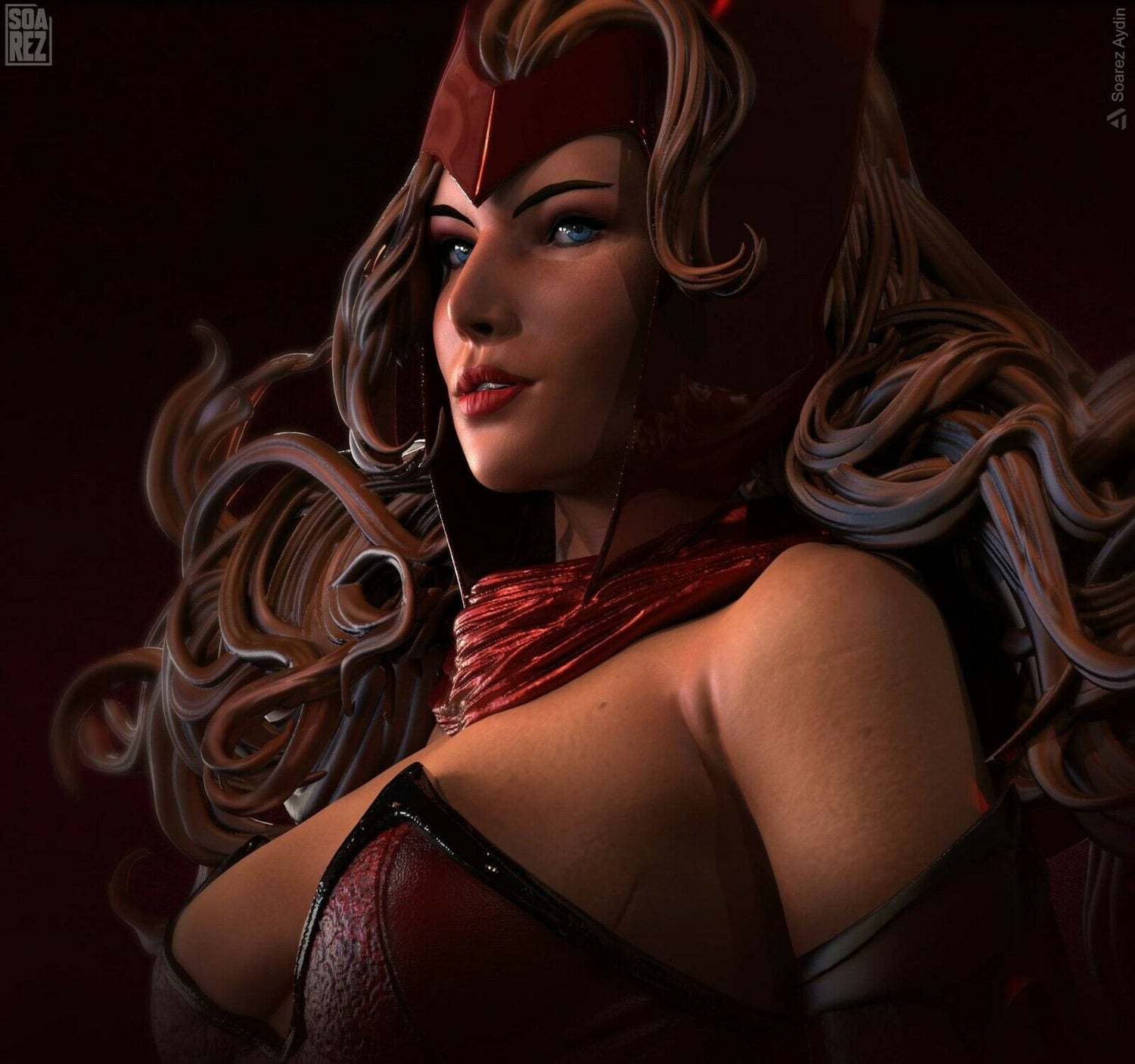 Marvel - Scarlet Witch (Femme Fatale) | 1:4 Resin Statue | von MFA Collectibles