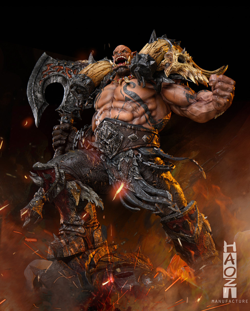 Warcraft - Garrosh Hellscream | 1:4 Resin Statue | by HAOZI Studio