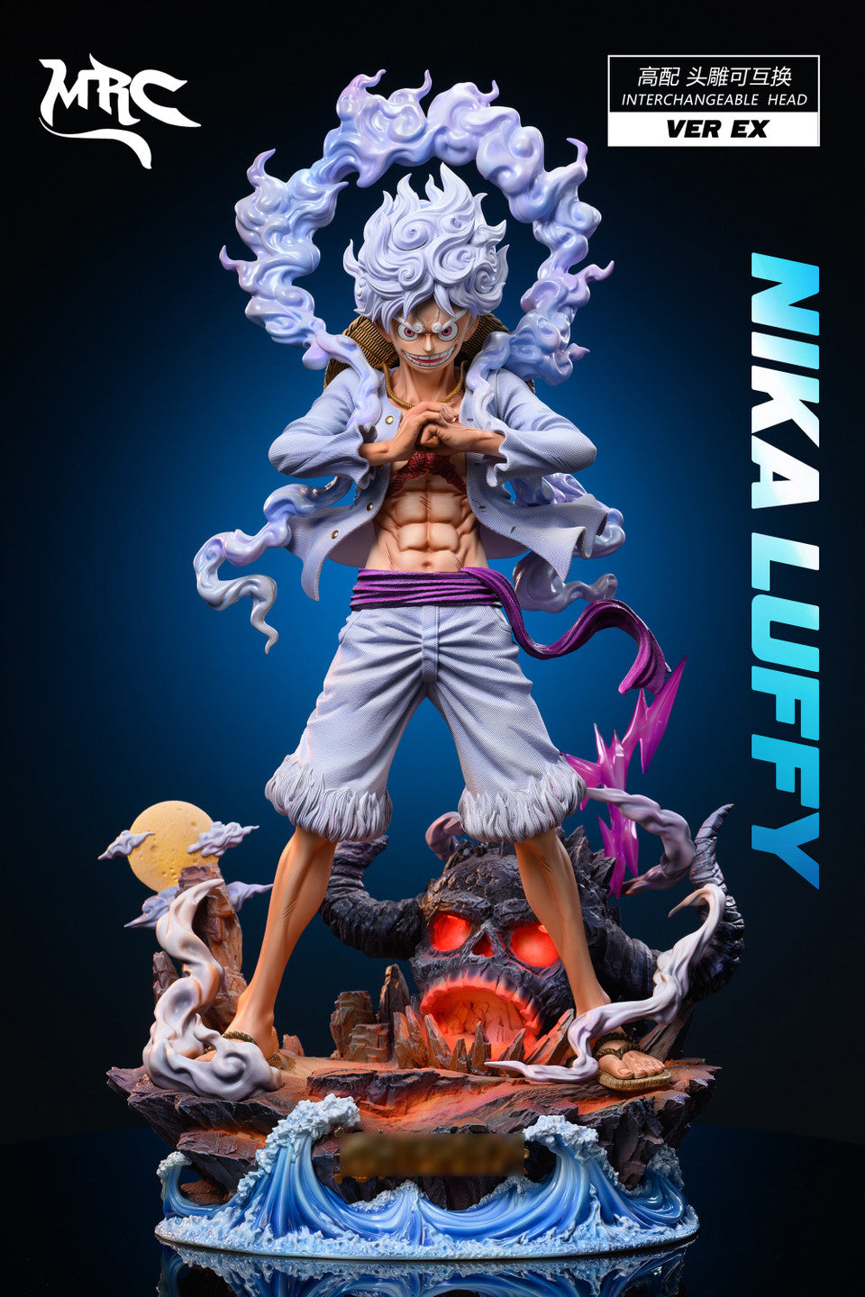 One Piece - Nika Luffy with LED | 1:6/1:4/1:1 Resin Statue | by MRC Studio