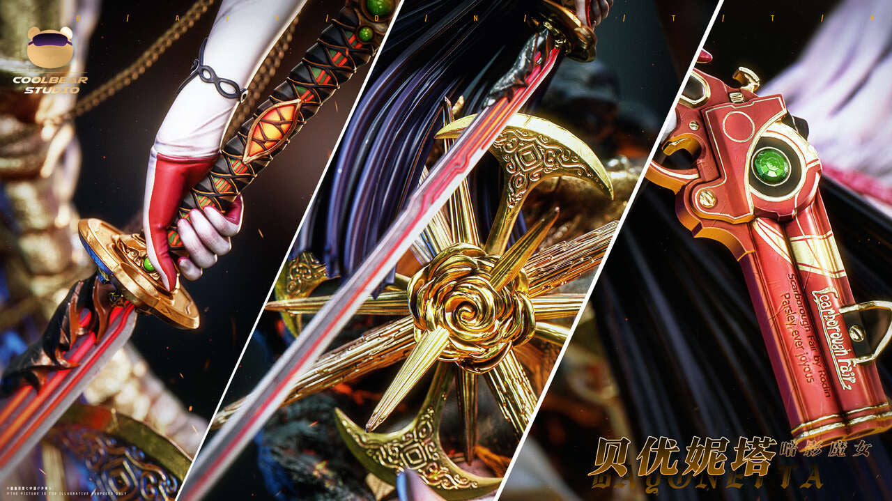 Bayonetta - Bayonetta | 1:6/1:4 Resin Statue | by Coolbear Studio