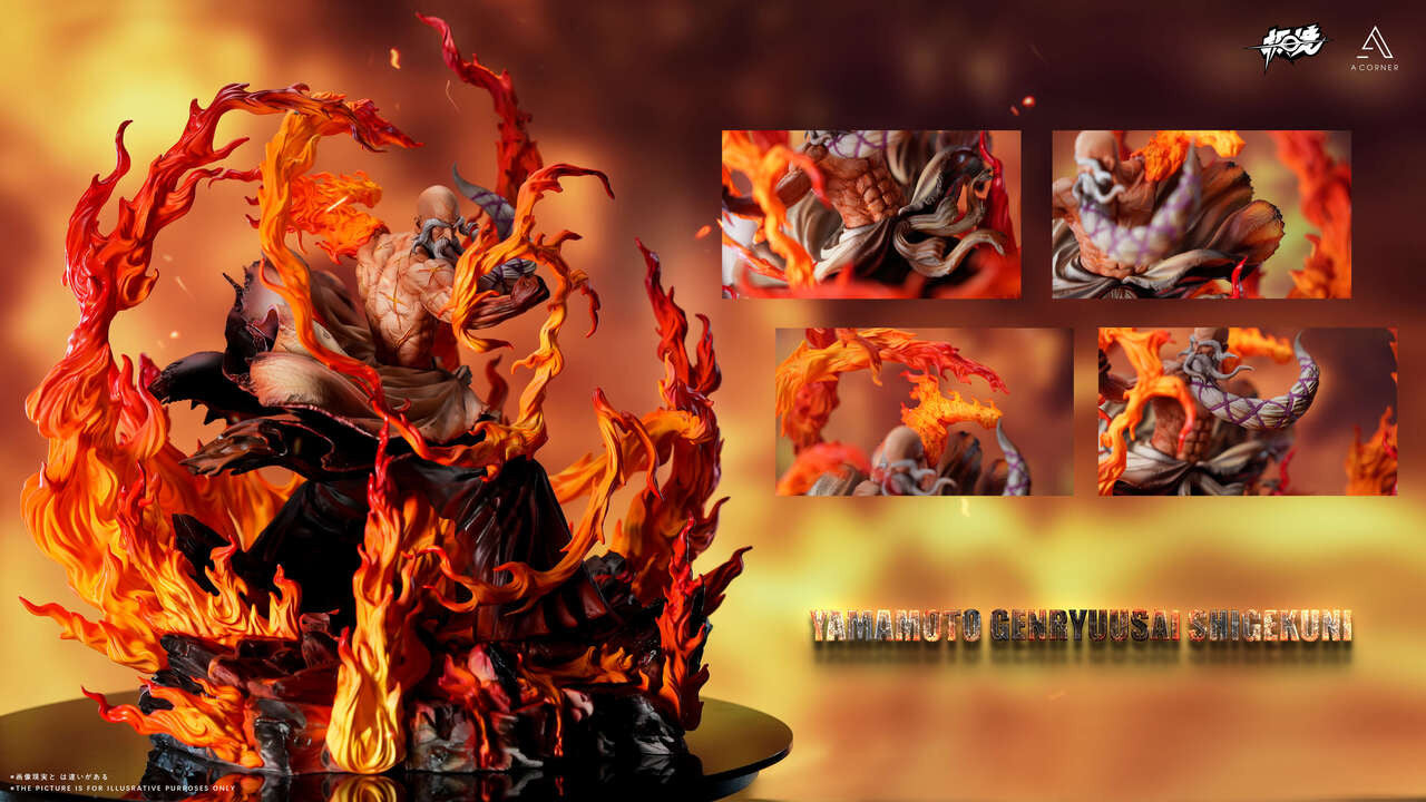 Bleach - Yamamoto Genryusai Shigekuni | 1:6 Resin Statue | by JiJing & A Corner Studio