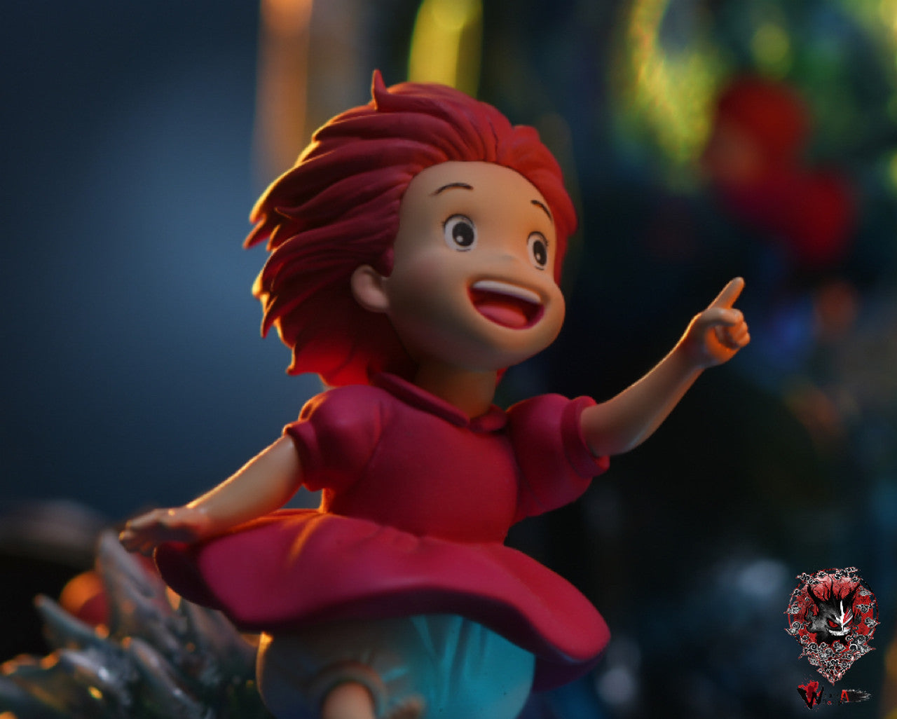 Studio Ghibli - Ponyo & Sosuke | Resin Statue | von Weare A Design Studio