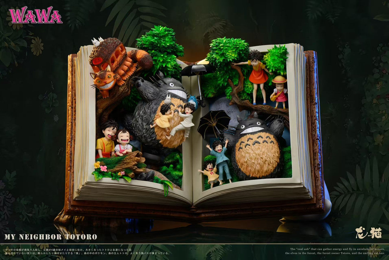 My Neighbor Totoro - My Neighbor Totoro book | Resin Statue | by WAWA Studio