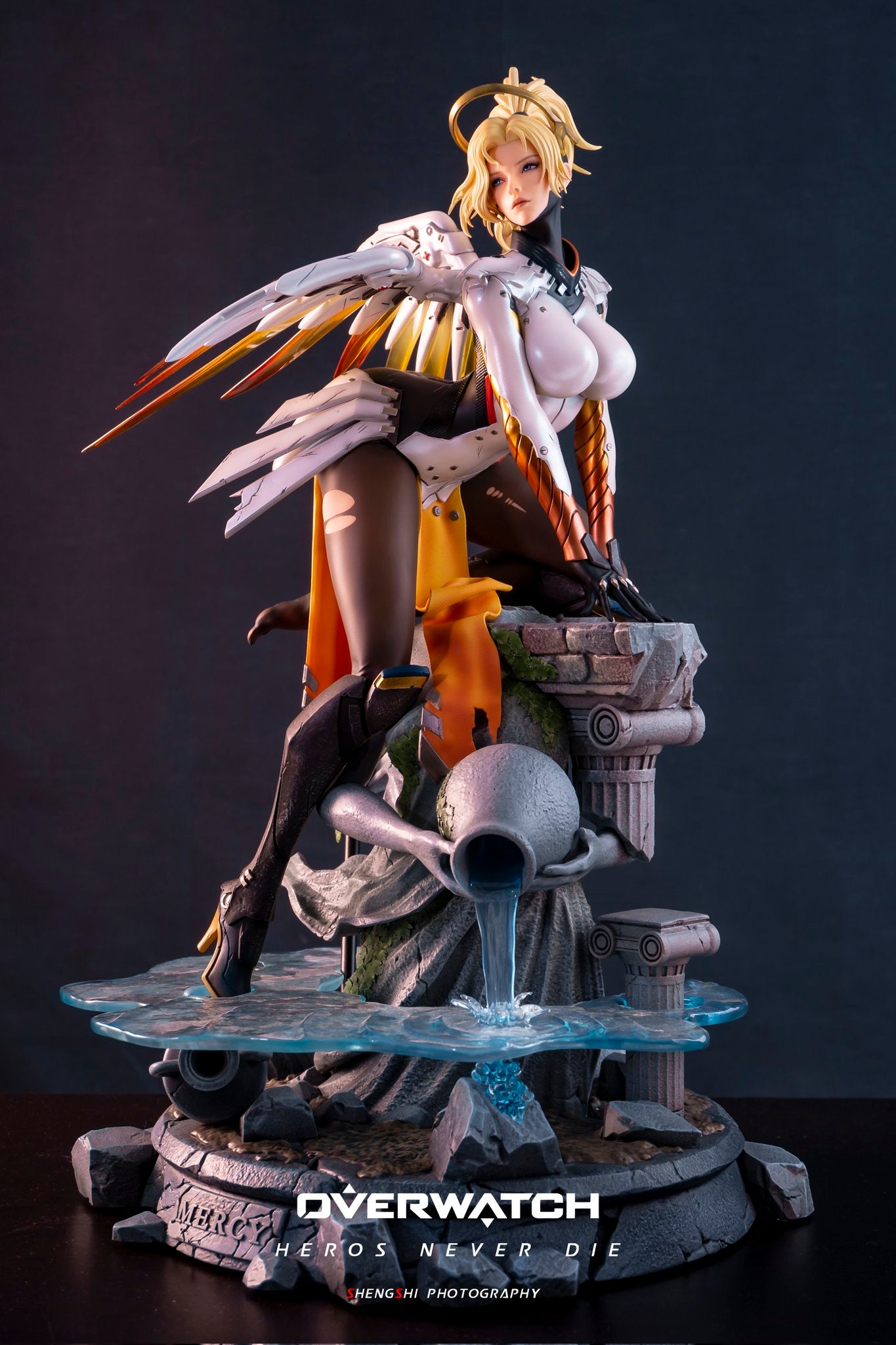 Overwatch - Mercy | 1:4 Resin Statue | von Hummingbird Studio