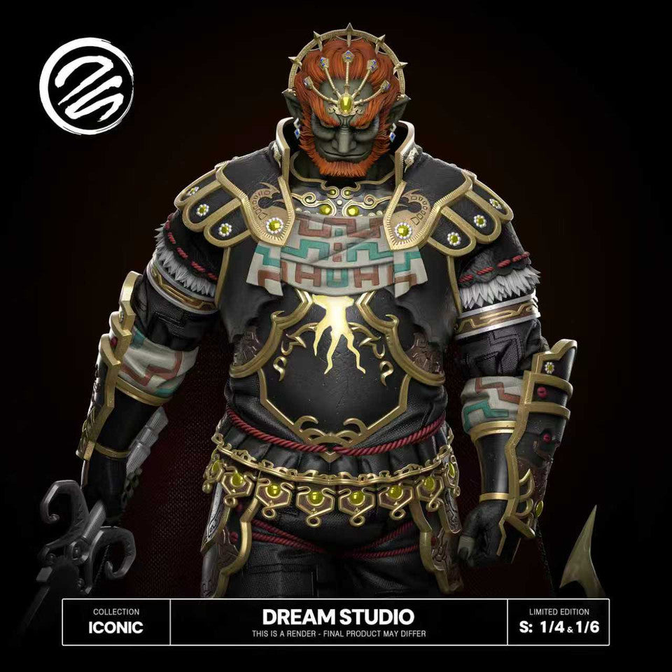 The Legend of Zelda - Ganondorf TP | 1:6/1:4 Resin Statue | by Dream Studio
