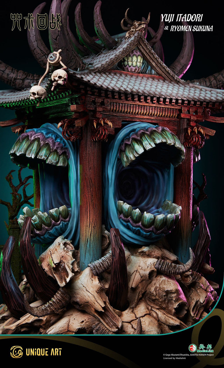 Jujutsju Kaisen - Itadori Yuji & Ryomen Sukuna | 1:6 Resin Statue | by Unique Art Studio