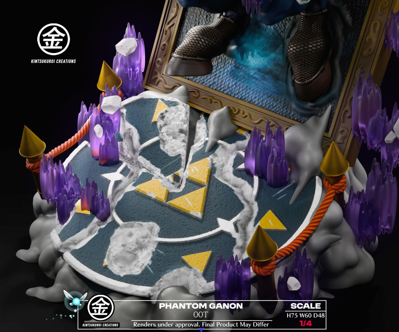 Legend of Zelda - Phantom Ganon | 1:4 Resin Statue | by Kintsukuroi Creations