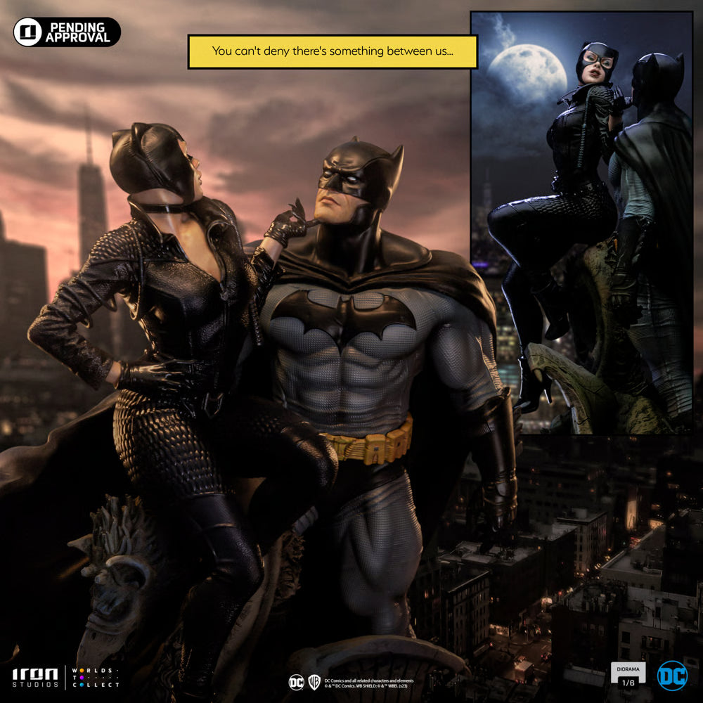 DC Comics - Batman & Catwoman | 1:6 Resin Statue | von Iron Studios