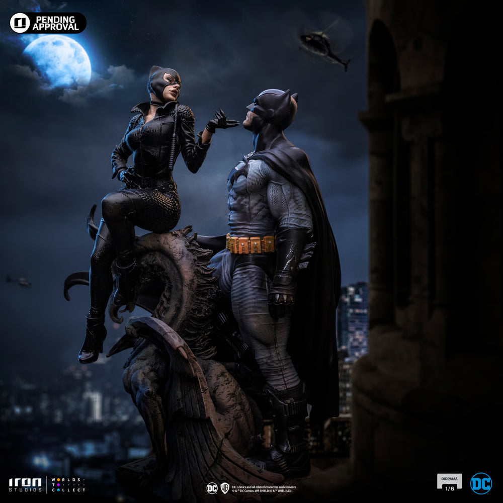 DC Comics - Batman & Catwoman | 1:6 Resin Statue | von Iron Studios