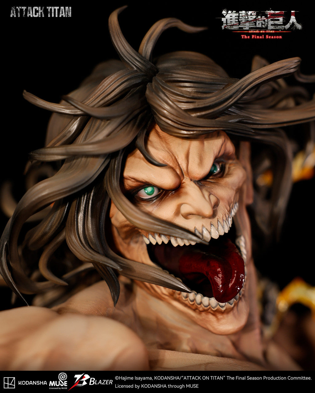 Attack on Titan - Attack on Titan Bust | Resin Statue | by Blazer Studio