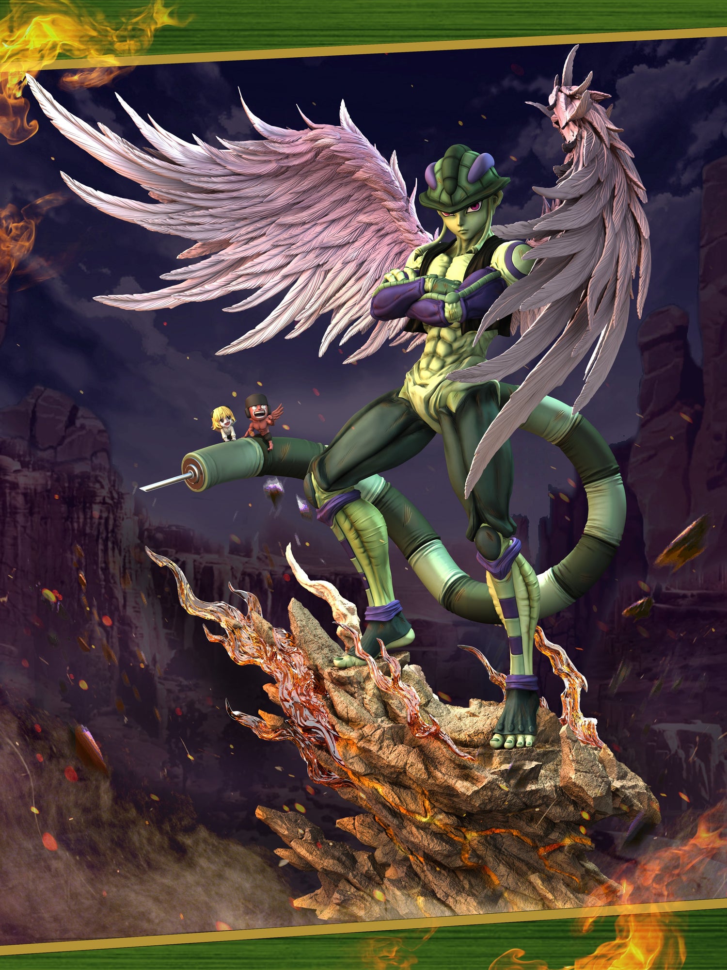 Hunter x Hunter - Meruem | 1:4 Resin Statue | von Hunter Fan Studio