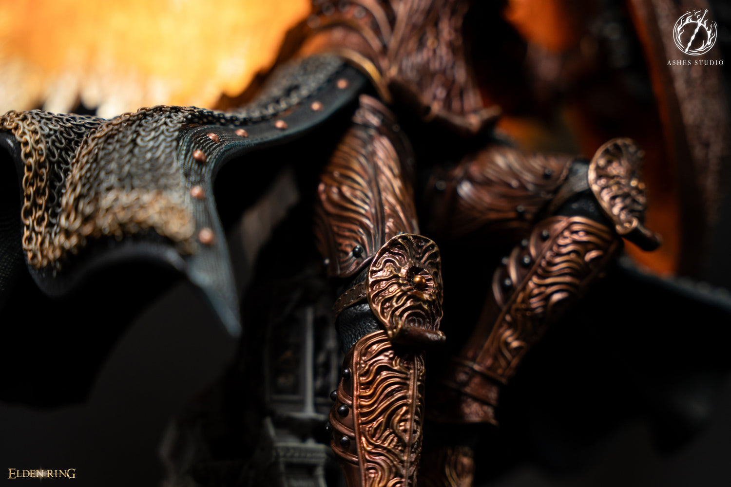 Elden Ring - Crucible Knight Ordovis | 1:4 Resin Statue | von Ashes Studio