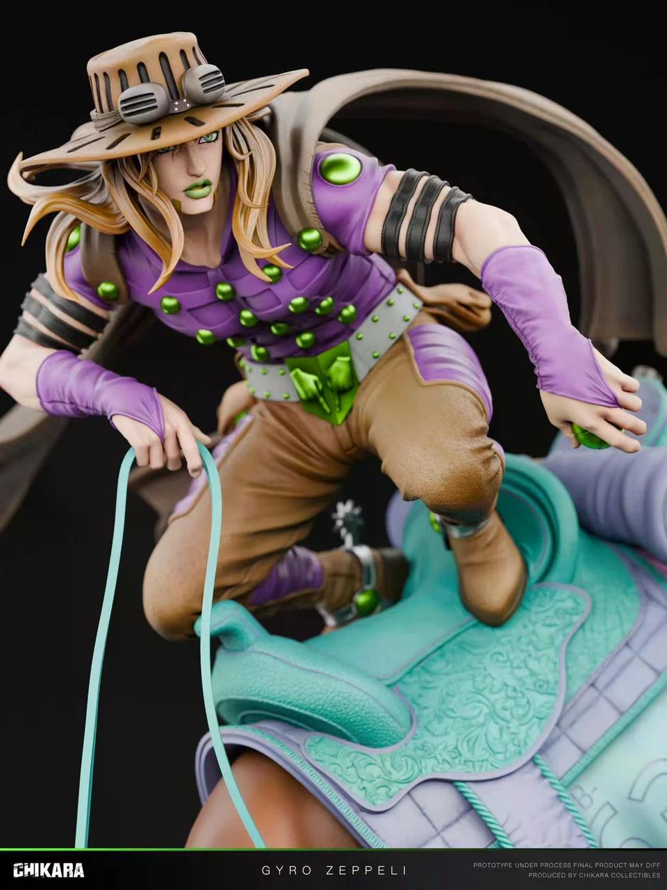 JoJo’s Bizarre Adventure - Gyro Zeppeli | 1:4 Resin Statue | by Chikara Studio