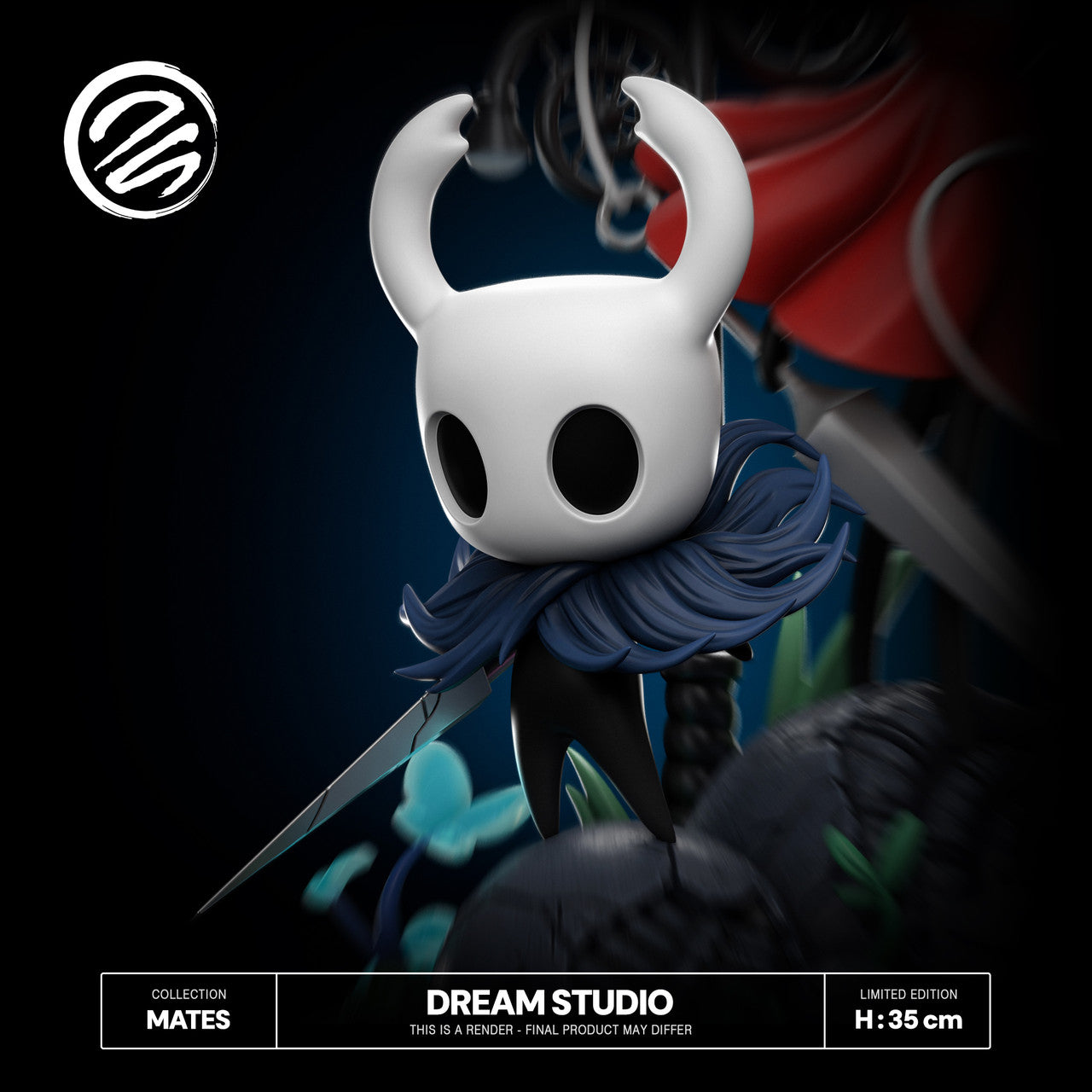 Hollow Knight - Hollow Knight and Hornet | Resin Statue | by Dream Studio