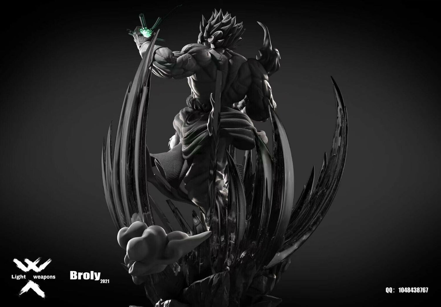 Dragon Ball Z - Broly | 1:6 Resin Statue | von Light Weapon Studio