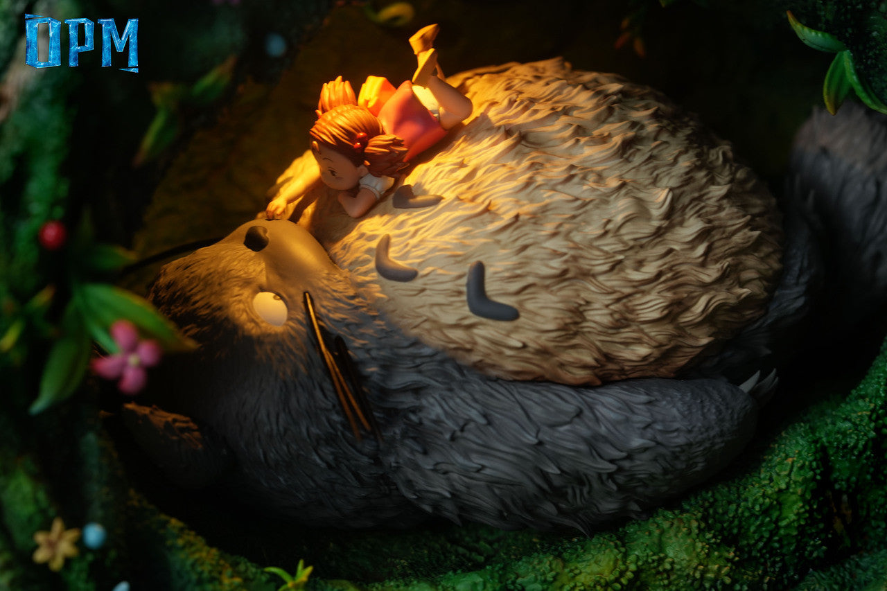 My Neighbor Totoro - Totoro in the tree hole | Resin Statue | by OPM Studio