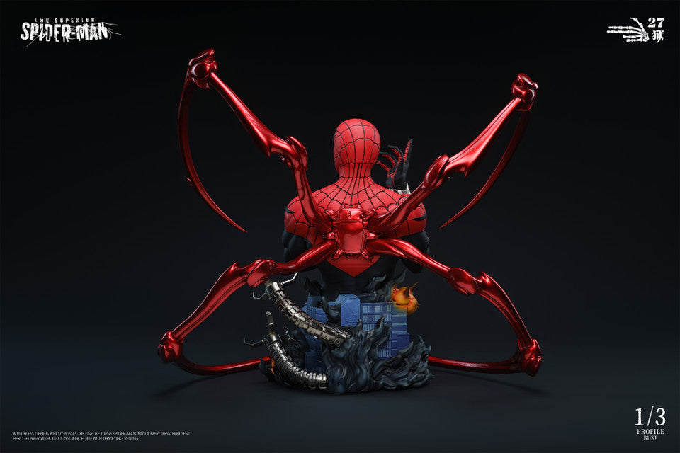 Marvel Comics - Superior Spider Man bust | Resin Statue | by 27abyss Studio