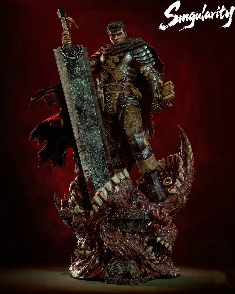 Berserk - Guts | 1:4 Resin Statue | by Singularity Studio