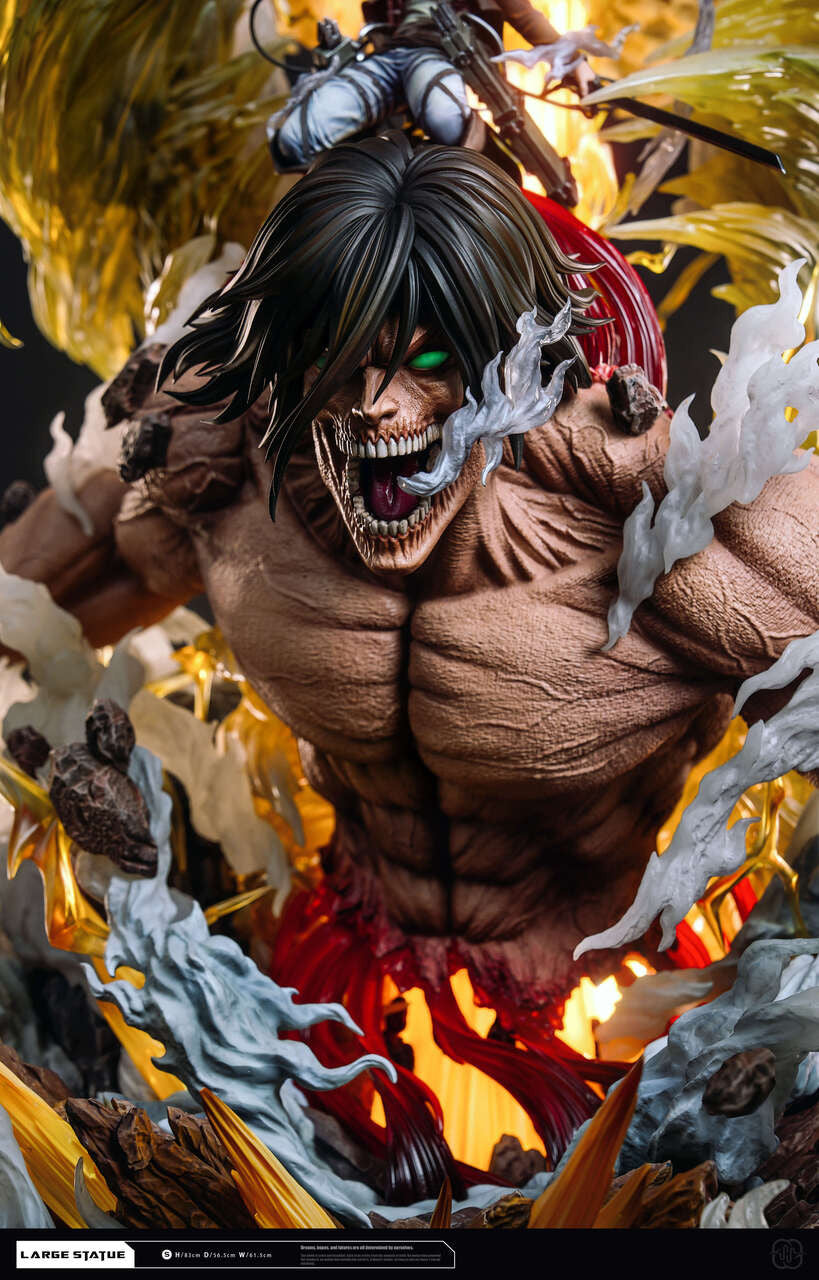 Attack on Titan - Eren Yeager 2.0 | Resin Statue | by Hertz Studio