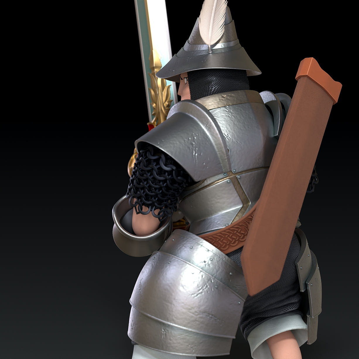 Final Fantasy - Steiner | 1:4 Resin Statue | by Solar Studio