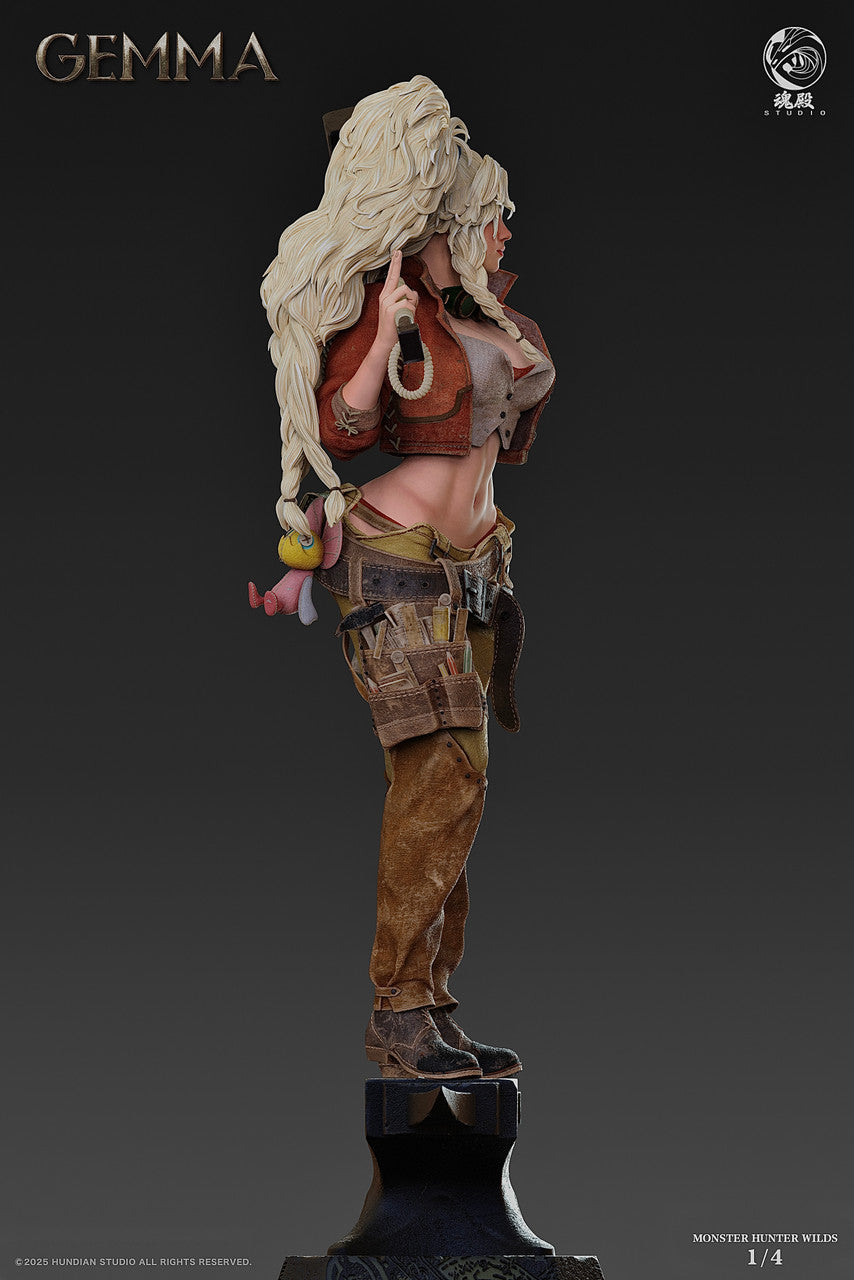 Monster Hunter - Gemma | 1:4 Resin Statue | by HunDian Studio
