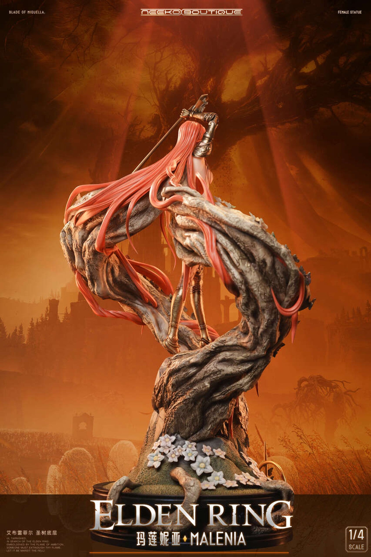 Elden Ring - Malenia | 1:4 Resin Statue | von Neeko Boutique