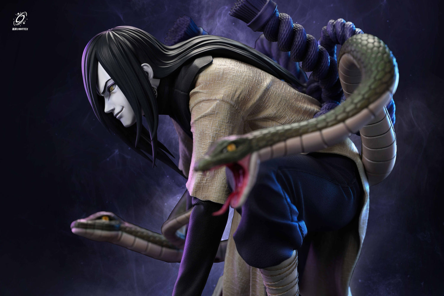 Naruto - Orochimaru | 1:7 Resin Statue | von Vortex Studio