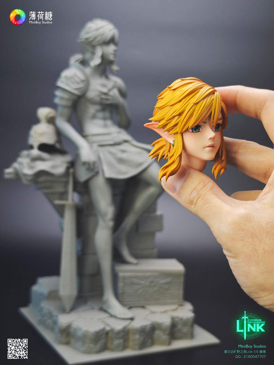 Legend of Zelda - Training Soldier Link | 1:6 Resin Statue | by MintBoy Studio