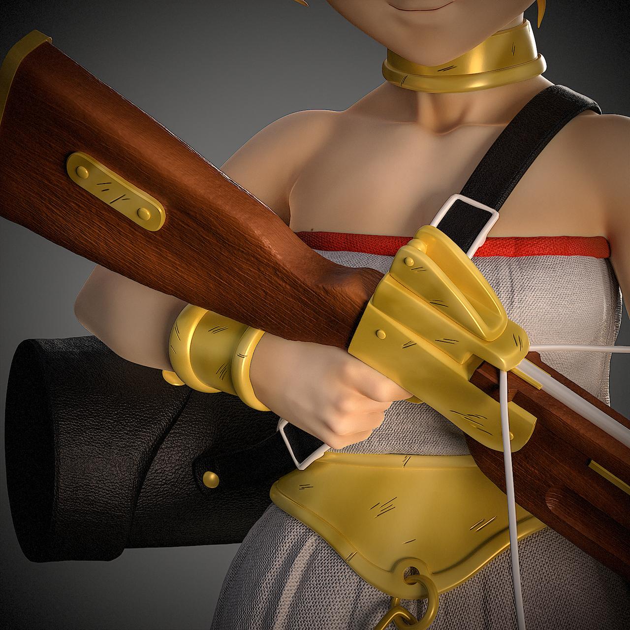 Chrono Trigger - Marle Chrono Trigger | Resin Statue | by Black Swan Collectibles