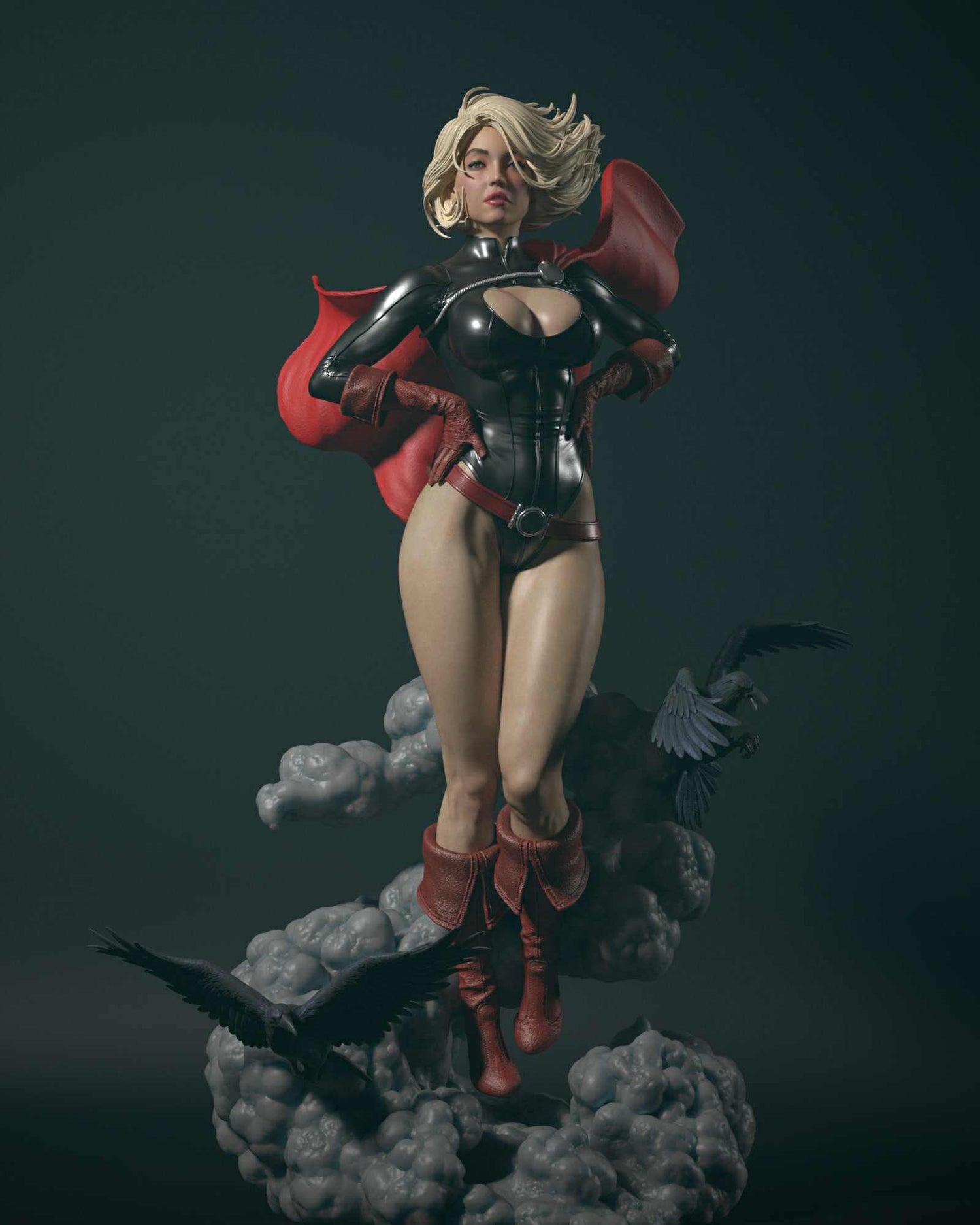 DC Comics - Power Girl | 1:4 Resin Statue | by Epic Creations