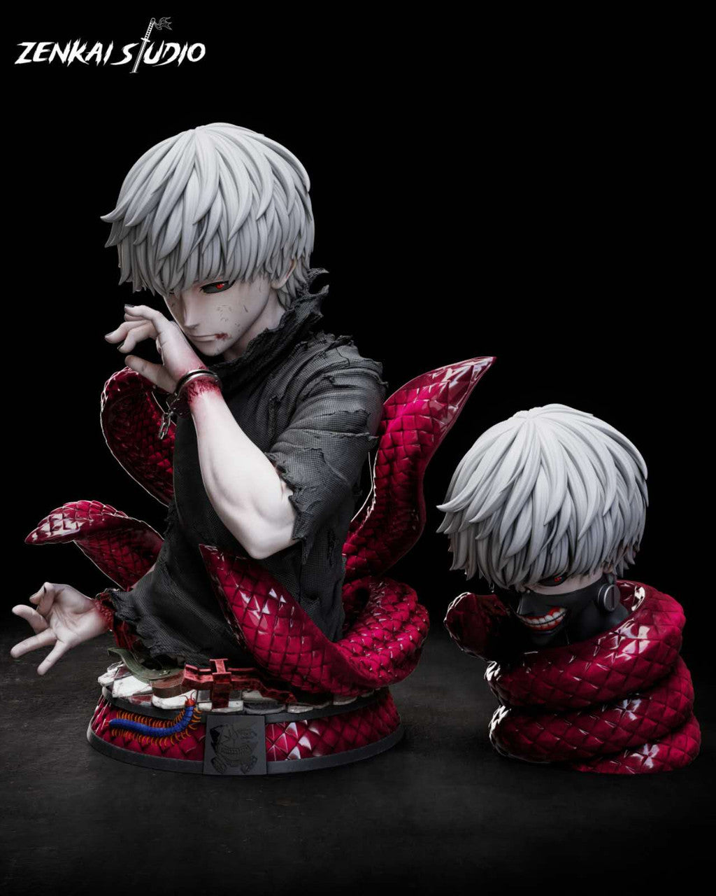 Tokyo Ghoul - Kaneki Ken | 1:1 Resin Statue | by Zenkai Studio