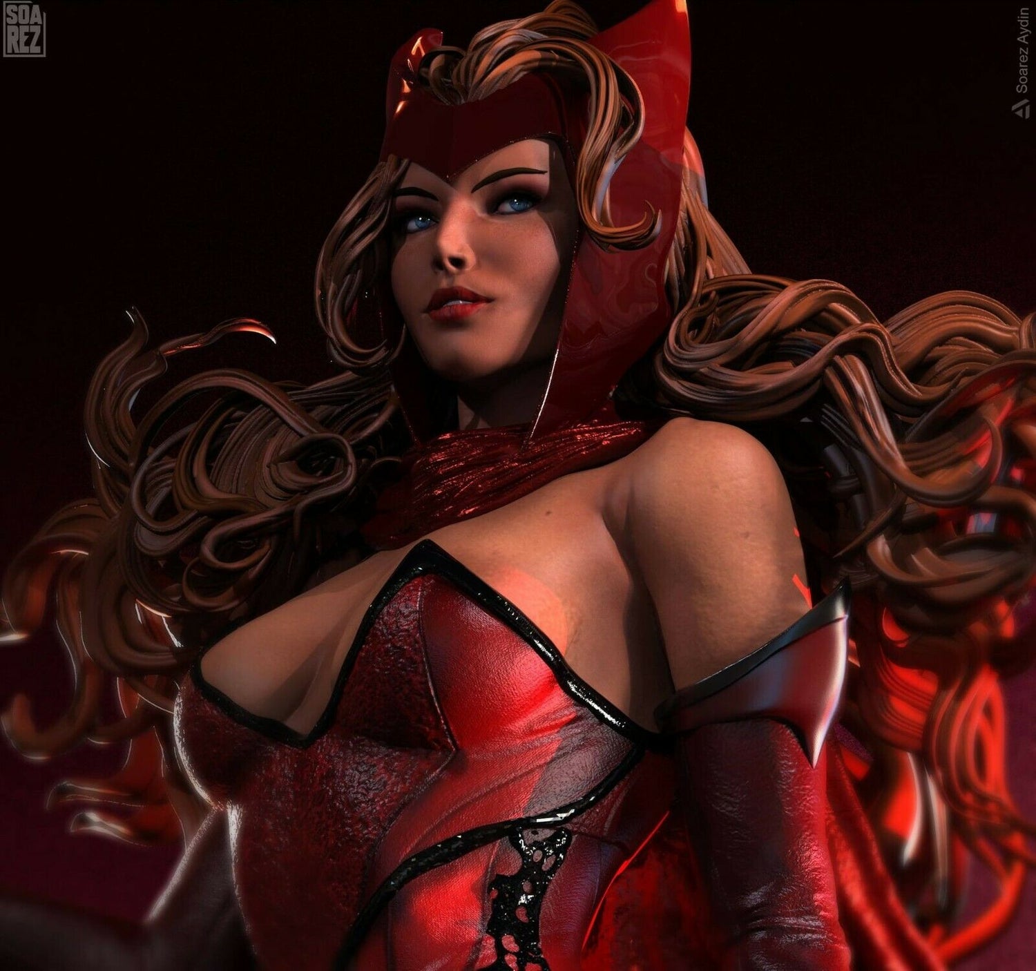 Marvel - Scarlet Witch (Femme Fatale) | 1:4 Resin Statue | von MFA Collectibles