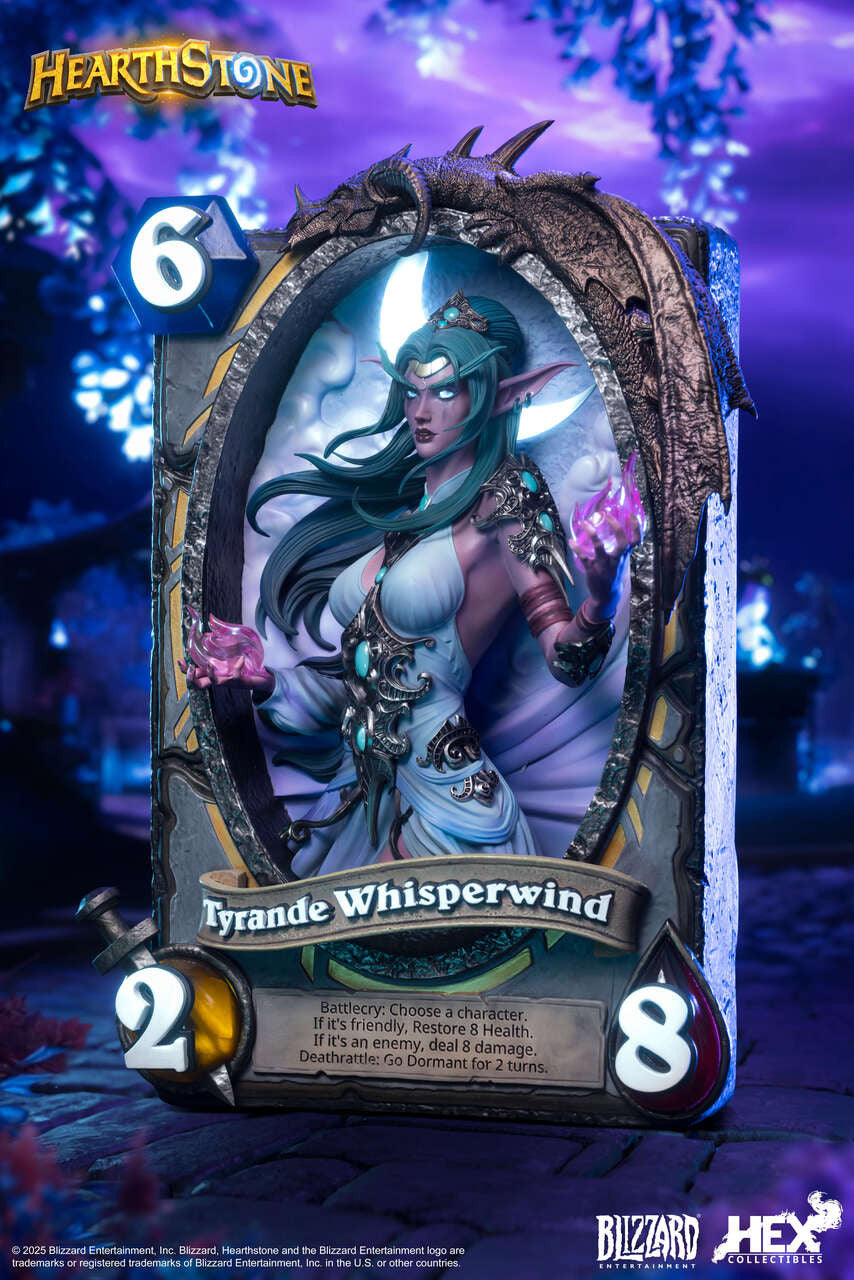 Hearthstone - Hearthstone Tyrande Whisperwind | Resin Statue | by Blizzard
