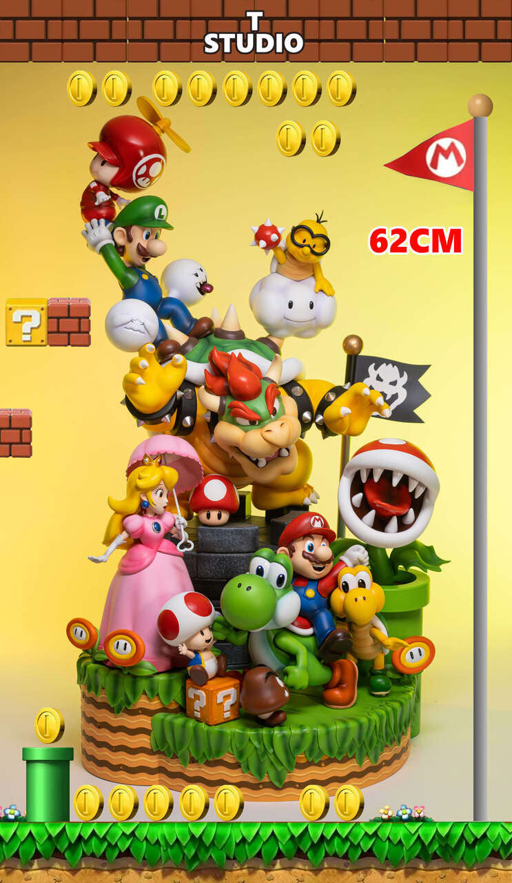 Super Mario - Family Reissue | Resin Statue | by T Studio