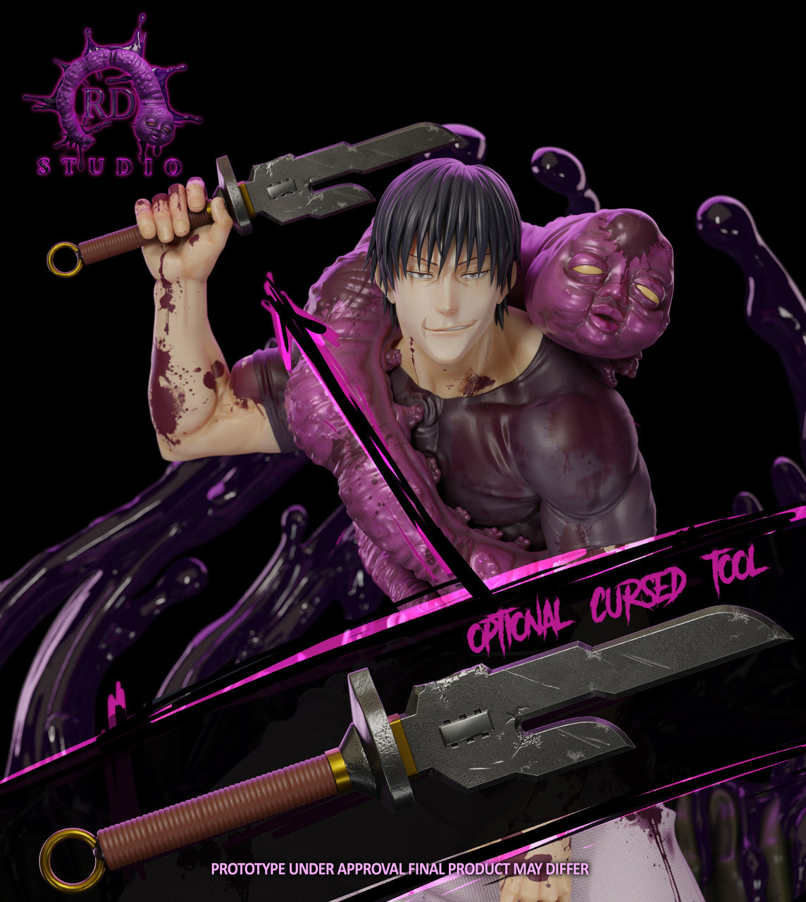 Jujutsu Kaisen - Fushiguro Toji | 1:4 Resin Statue | by RD Studio