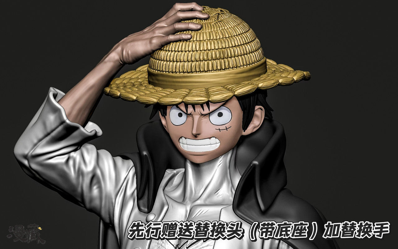 One Piece - Luffy | Resin Statue | by Man Zang Studio