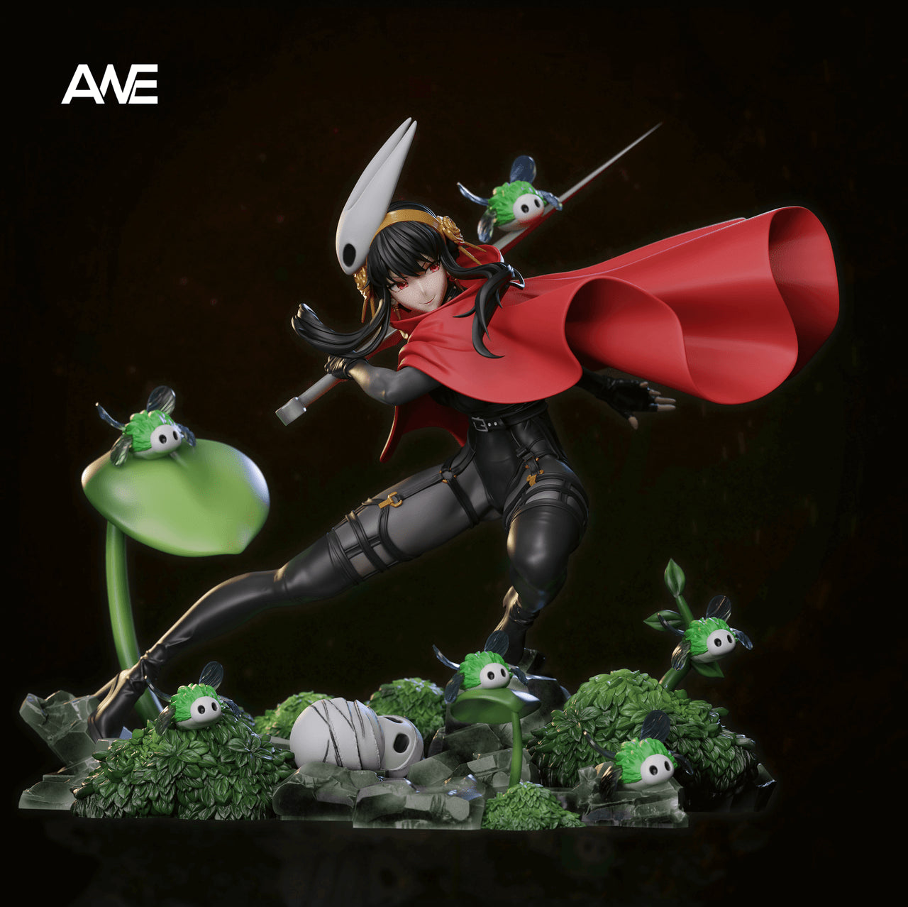 Hollow Knight - Yor cos Hornet | Resin Statue | by ANE Studio