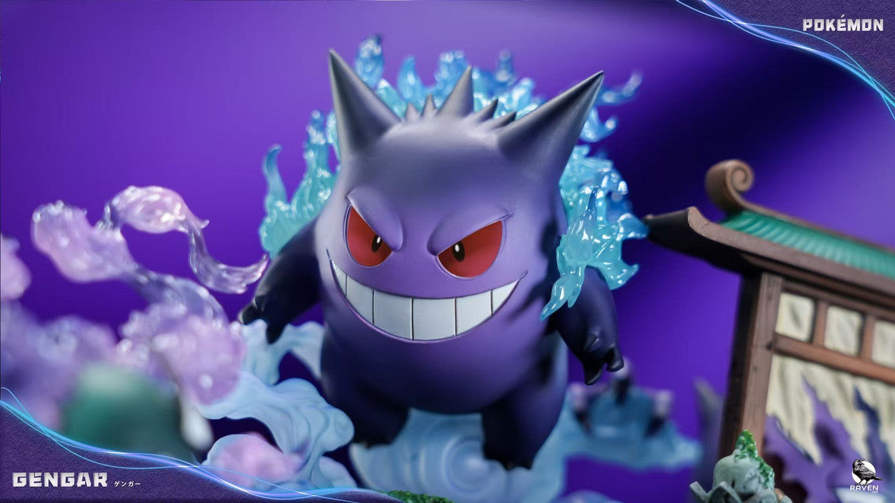 Pokemon - Gengar | Resin Statue | by Raven Studio