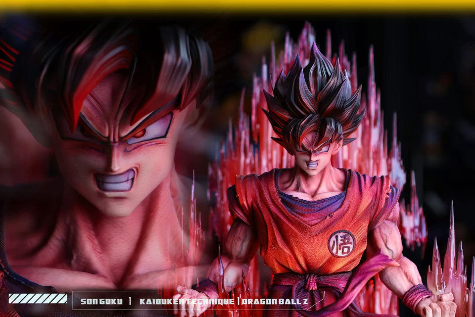 Dragon Ball - Goku Kaio-ken | 1:6 Resin Statue | by YunQi Studio