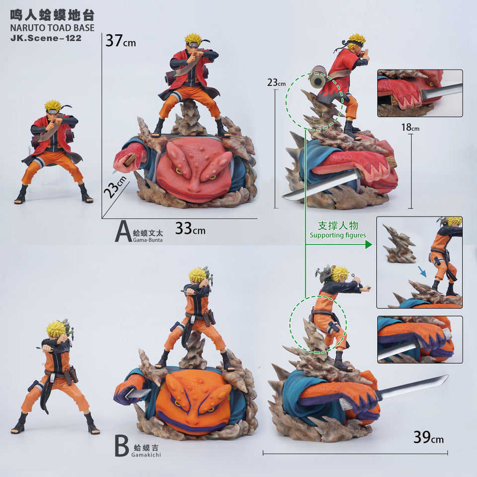 Naruto - Toad Base | Resin Statue | by JacksDo Studio