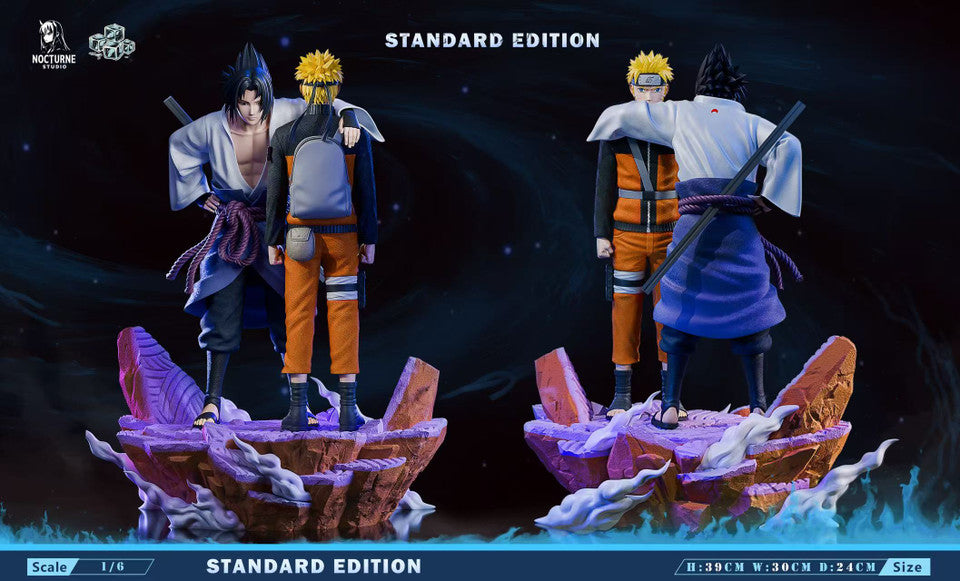 Naruto - The Reunion Naruto & Sasuke | 1:6 Resin Statue | by Nocturne Studio × ICE